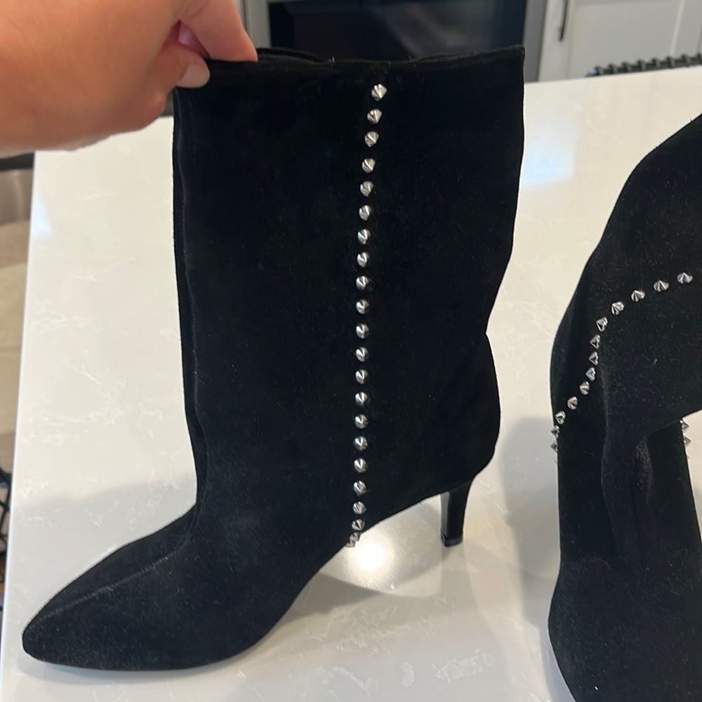 Zara suede boots. Never worn. Tags still in size 6/36